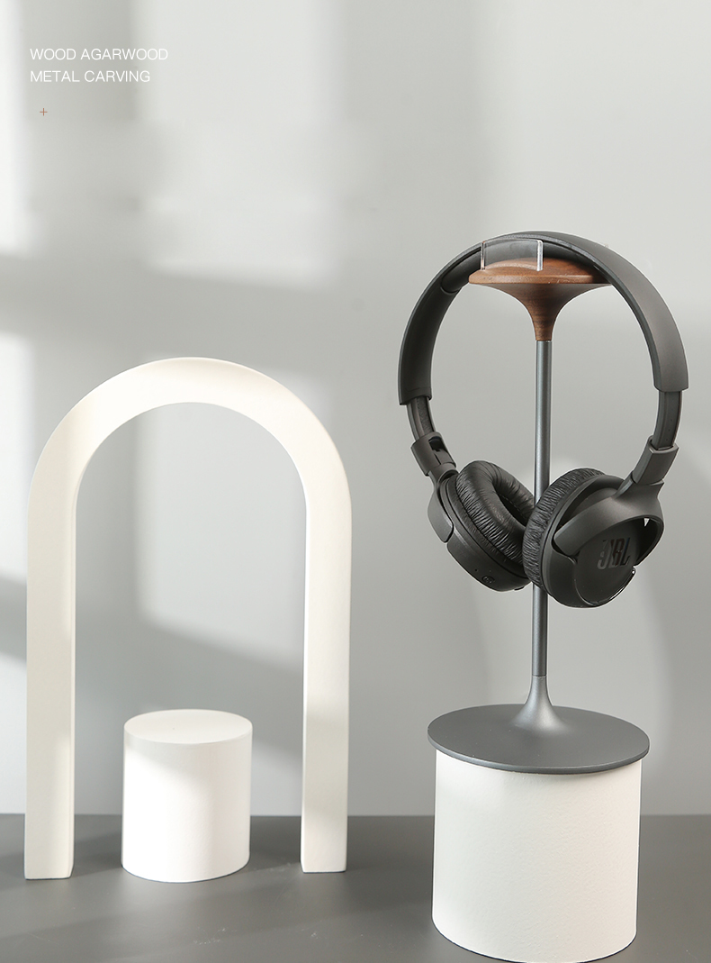 Bakeey-EJ60-Headphones-Holder-Walnut-Wood-Headset-Bracket-Hanger-Rack-with-Solid-Metal-Base-for-AirP-1817808-1
