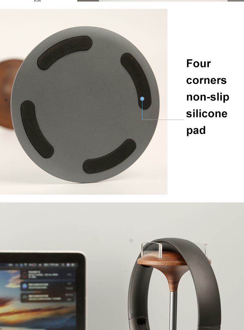 Bakeey-EJ60-Headphones-Holder-Walnut-Wood-Headset-Bracket-Hanger-Rack-with-Solid-Metal-Base-for-AirP-1817808-7