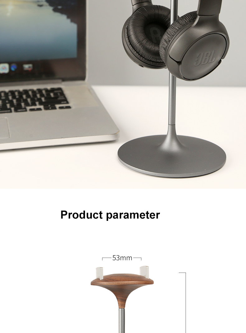 Bakeey-EJ60-Headphones-Holder-Walnut-Wood-Headset-Bracket-Hanger-Rack-with-Solid-Metal-Base-for-AirP-1817808-8