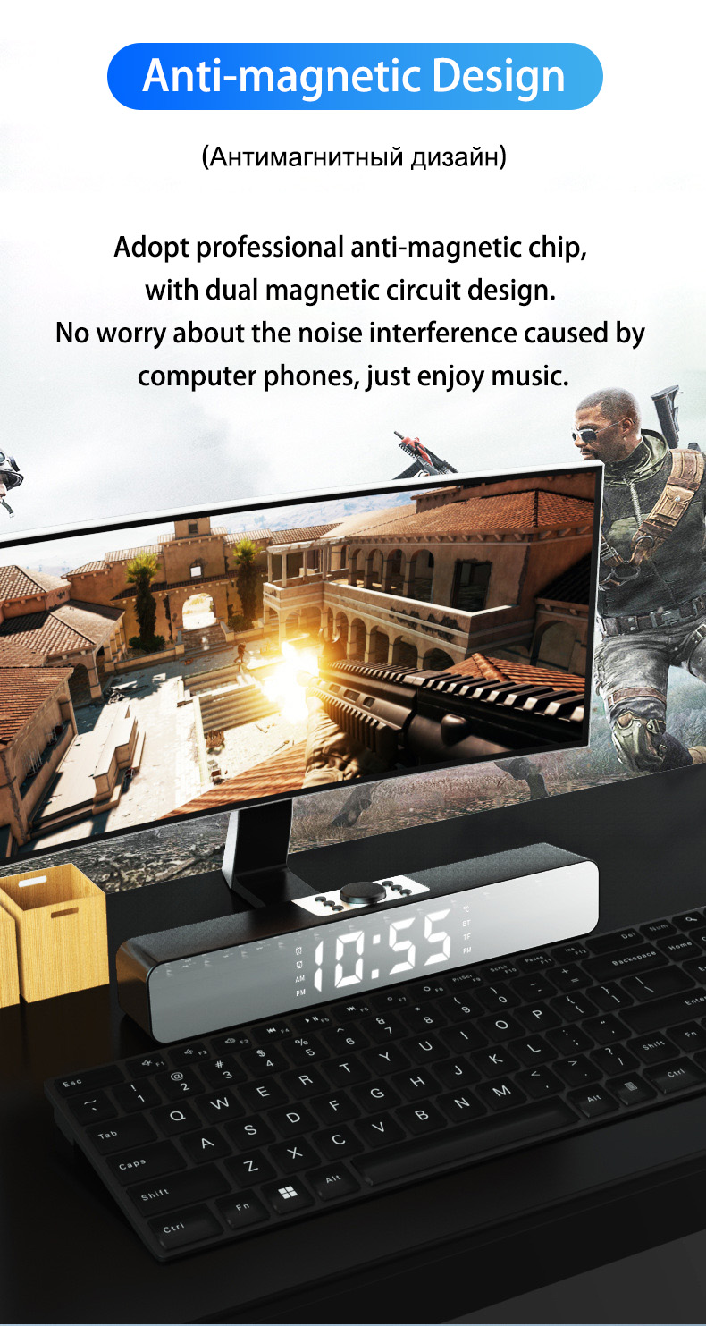 Bakeey-G2-Alarm-Clock-bluetooth-Speaker-With-LED-Digital-Display-Wired-Wireless-Home-Theater-Surroun-1830211-8