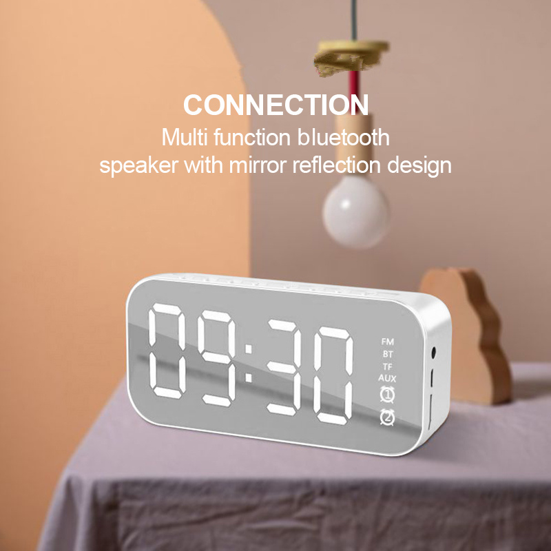 Bakeey-H21-Wireless-bluetooth-Speaker-Mini-LED-Double-Alarm-Clock-FM-Radio-TF-Card-AUX-Soundbar-Subw-1864471-1