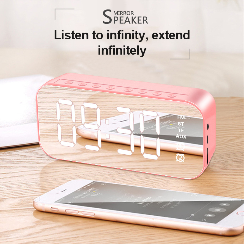Bakeey-H21-Wireless-bluetooth-Speaker-Mini-LED-Double-Alarm-Clock-FM-Radio-TF-Card-AUX-Soundbar-Subw-1864471-9