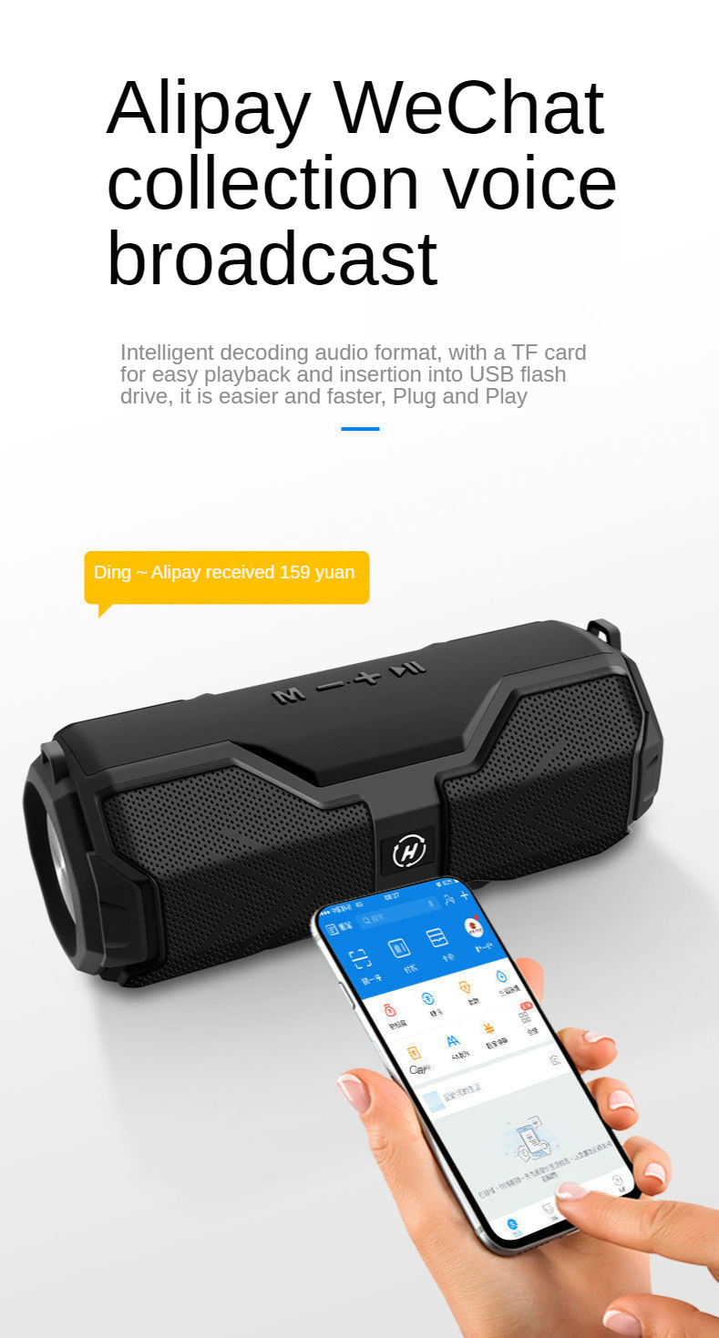 Bakeey-H29-bluetooth-Speaker-LED-Colorful--Music-Bass-Light-Waterproof-Portable-Outdoor-Wireless-Lou-1878234-6