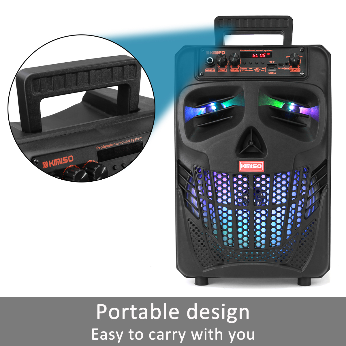 Bakeey-LED-bluetooth-50-Wireless-Portable-Speaker-Mini-Soundbar-Support-TF-Card-USB-Radio-1854202-3