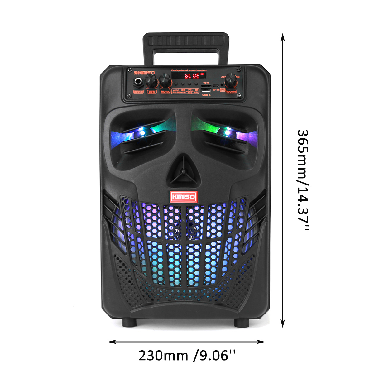 Bakeey-LED-bluetooth-50-Wireless-Portable-Speaker-Mini-Soundbar-Support-TF-Card-USB-Radio-1854202-8