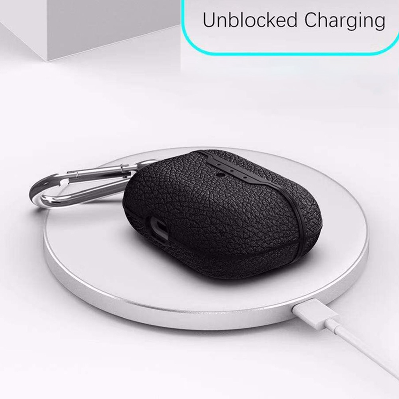 Bakeey-Litchi-Pattern-TPU-Shockproof-Dust-Proof-Earphone-Storage-Case-for-Apple-Airpods-3-Airpods-Pr-1622503-7