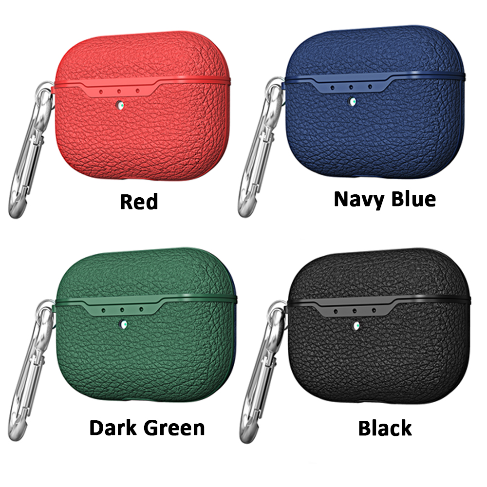Bakeey-Litchi-Pattern-TPU-Shockproof-Dust-Proof-Earphone-Storage-Case-for-Apple-Airpods-3-Airpods-Pr-1622503-9