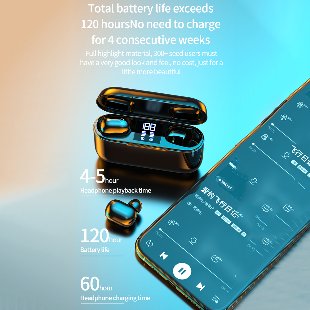 Bakeey-M2-TWS-bluetooth-50-Earphone-Mini-Wireless-Earbus-Touch-Control-HD-Call-9D-Stereo-Headphone-P-1685078-8