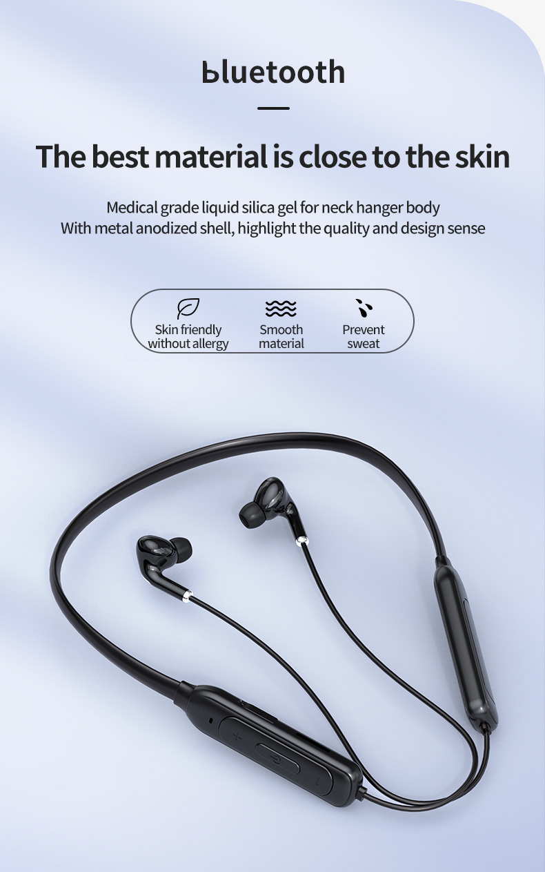 Bakeey-M60-bluetooth-51-Earphone-HIFI-Stereo-Bass-Noise-Reduction-Headphones-TF-Card-Sweatproof-Neck-1800541-10