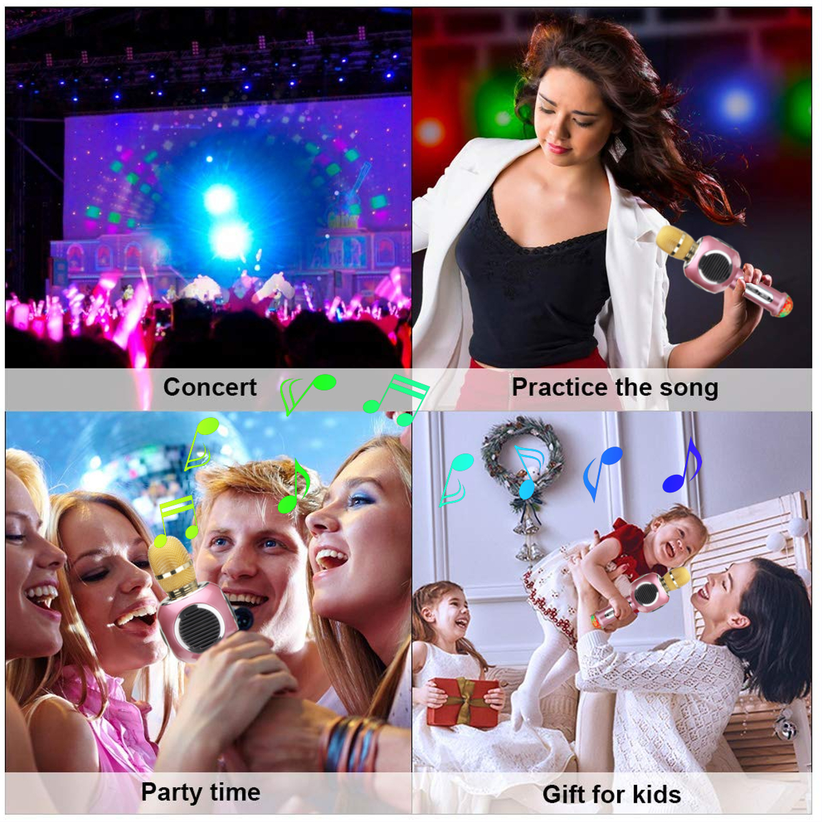 Bakeey-M8-Wireless-Microphone-213W-HIFI-Stereo-bluetooth-Speaker-2600mAh-Luminous-Handheld-KTV-Mic-R-1821357-12