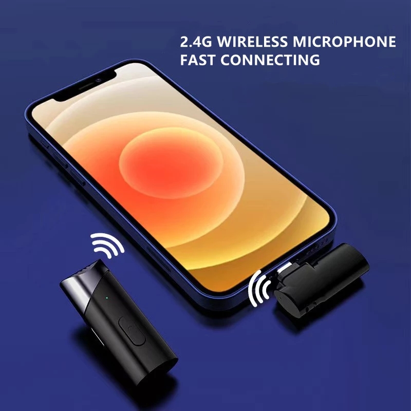 Bakeey-MY-M6-Wireless-Microphone-Low-Latency-Portable-Audio-Video-Recording-Plug-Play-Lapel-Mic-for--1908658-2