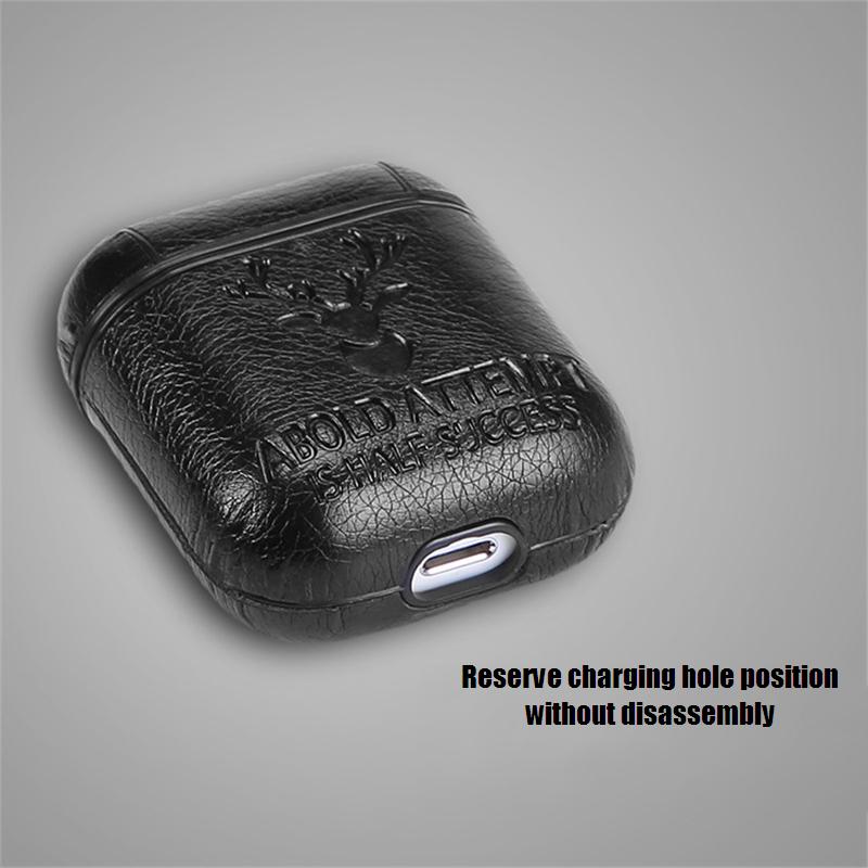 Bakeey-Portable-PU-Leather-Earphone-Protective-Case-With-Hook-For-Apple-AirPods-1-2-1555825-7