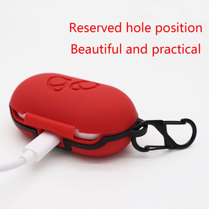 Bakeey-Portable-Shockproof-Silicone-Earphone-Storage-Case-with-KeyChain-for-Samsung-Galaxy-Buds-1598083-3
