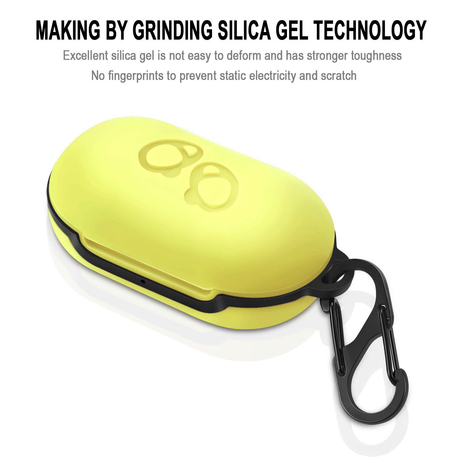 Bakeey-Portable-Shockproof-Silicone-Earphone-Storage-Case-with-KeyChain-for-Samsung-Galaxy-Buds-1598083-7