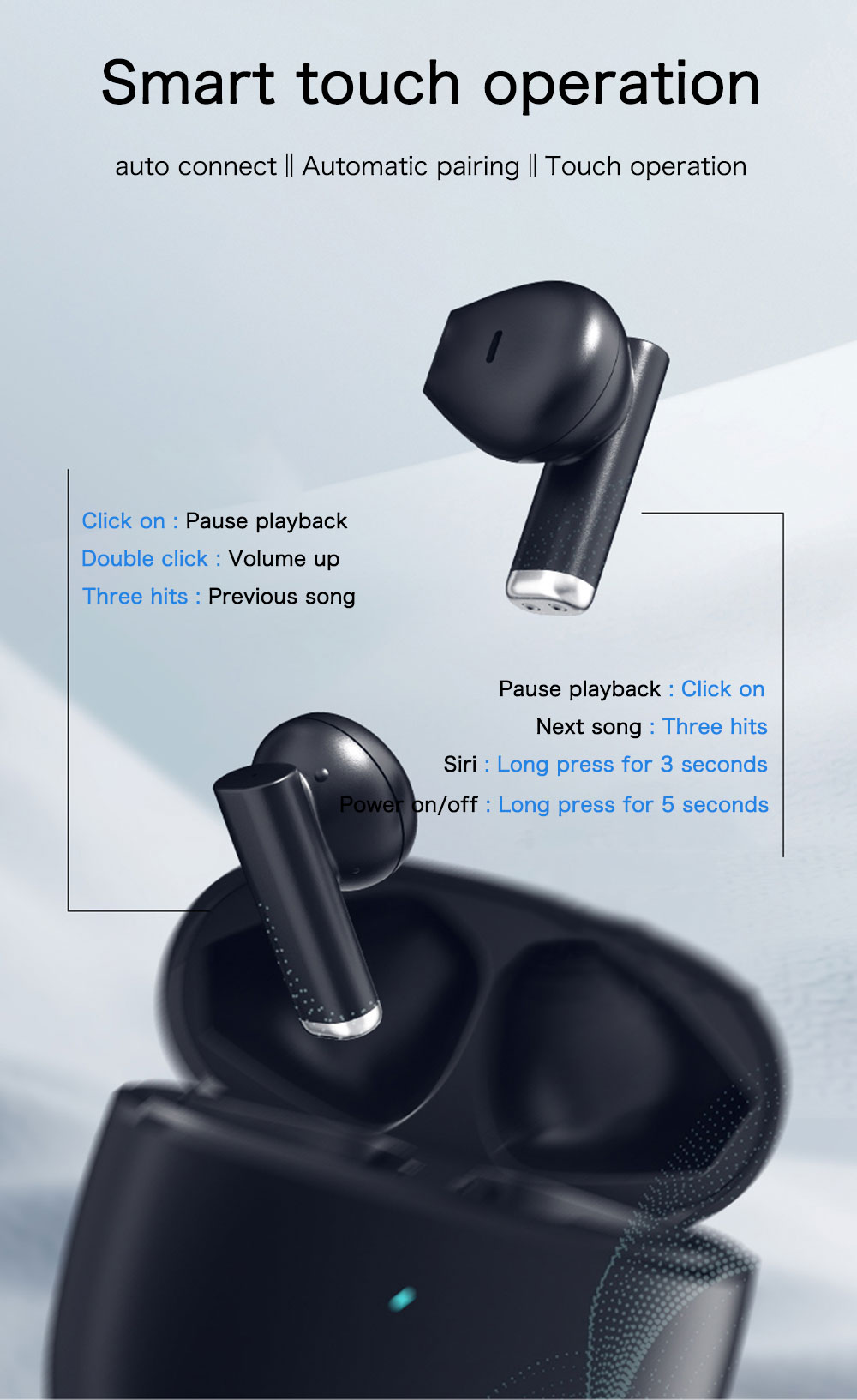 Bakeey-Pro-9-TWS-bluetooth-51-Earphones-Mini-Touch-Control-Wireless-Low-Latency-HiFi-Headphones-In-E-1912216-5