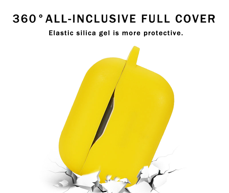 Bakeey-Pure-Dustproof-Anti-Fingerprint-Shockproof-Silicone-TWS-Earphone-Storage-Case-Protective-Cove-1729527-3