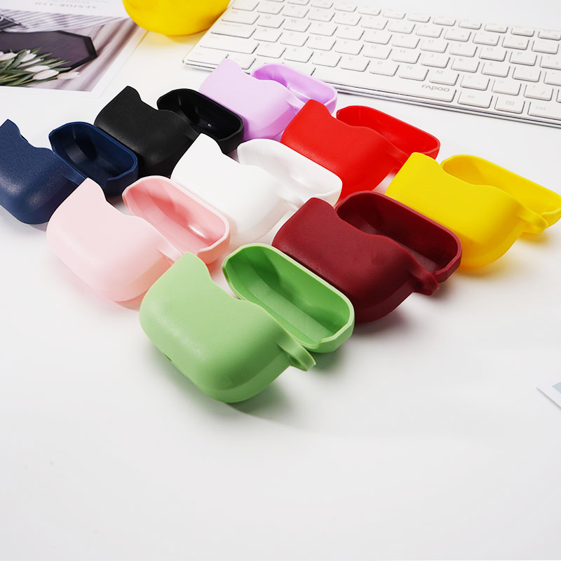 Bakeey-Pure-Dustproof-Anti-Fingerprint-Shockproof-Silicone-TWS-Earphone-Storage-Case-Protective-Cove-1729527-9