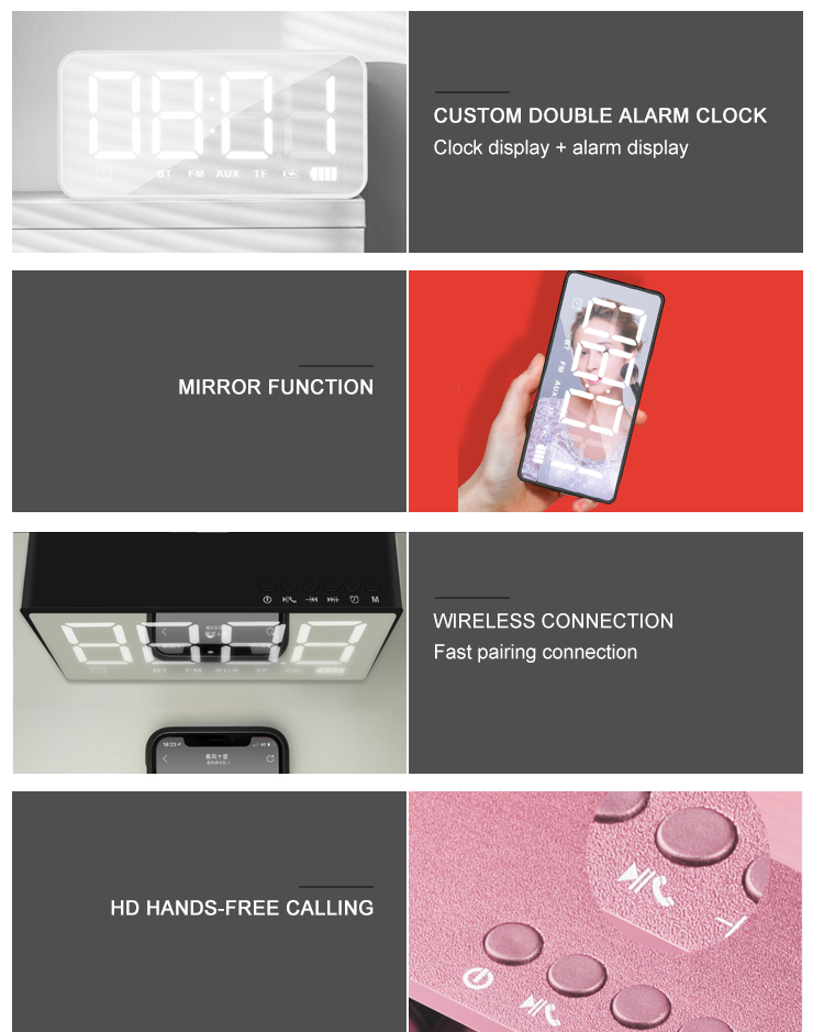 Bakeey-Q31-bluetooth-Speaker-Alarm-Clock-Mirror-LED-Digital-FM-Radio-TF-AUX-Desktop-Wireless-Speaker-1877005-5