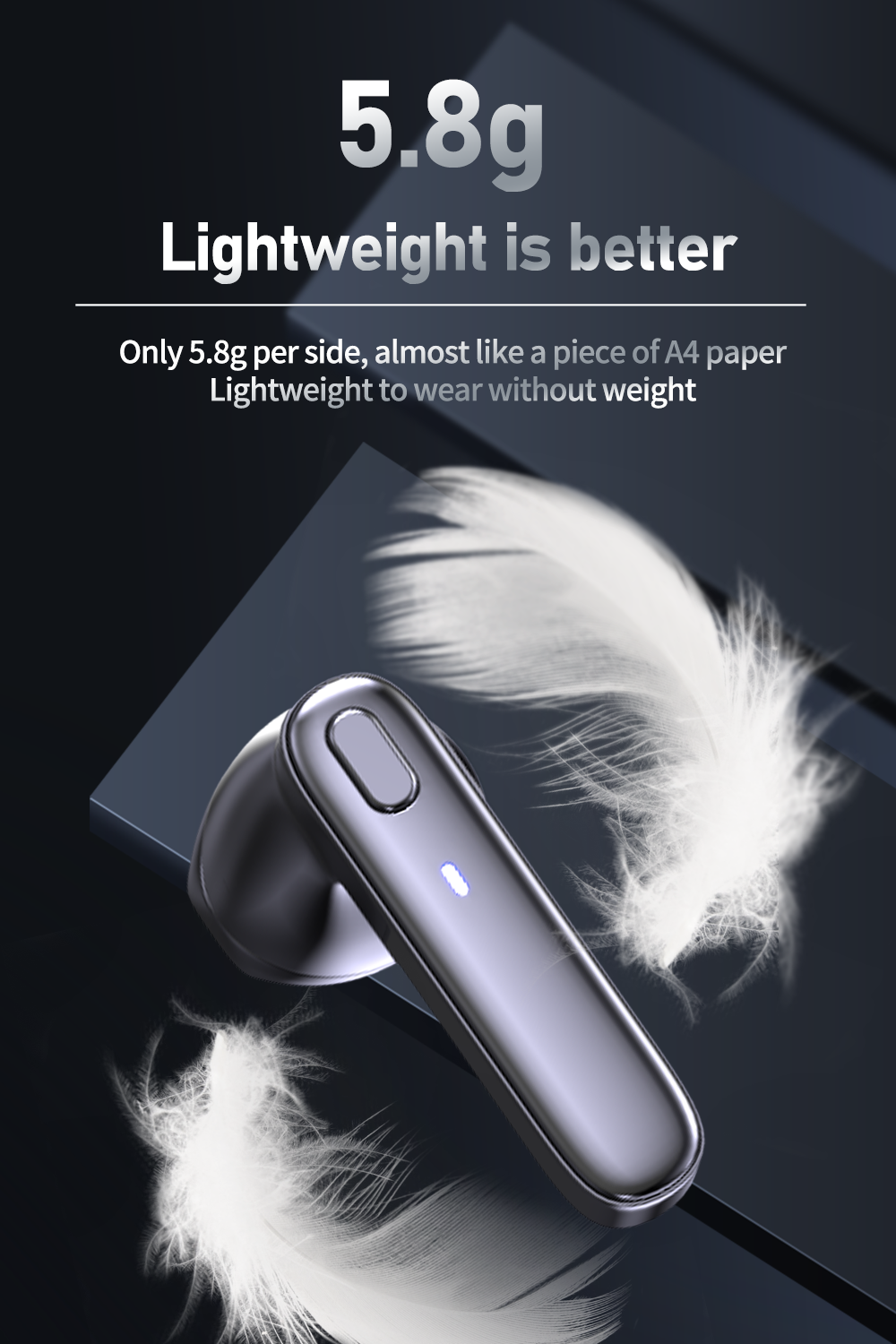 Bakeey-R20-TWS-Earphone-Wireless-bluetooth-V50-Headphones-HIFI-Bass-NFC-LED-Display-Smart-Touch-IPX7-1809901-10