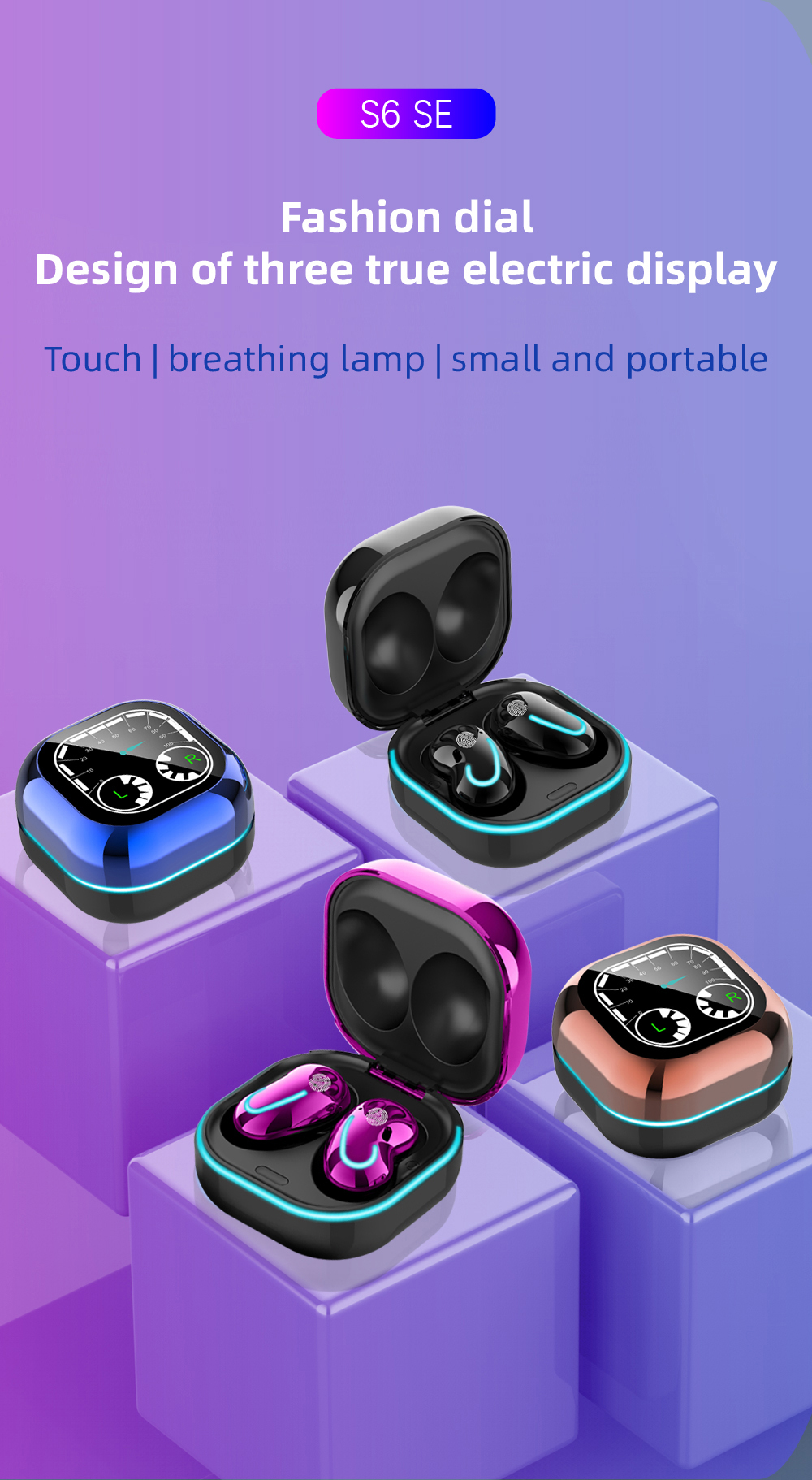 Bakeey-S6-SE-TWS-bluetooth-V51-Earphone-Wireless-Headphones-HIFI-Noise-Reduction-Earbuds-LED-Display-1822368-1