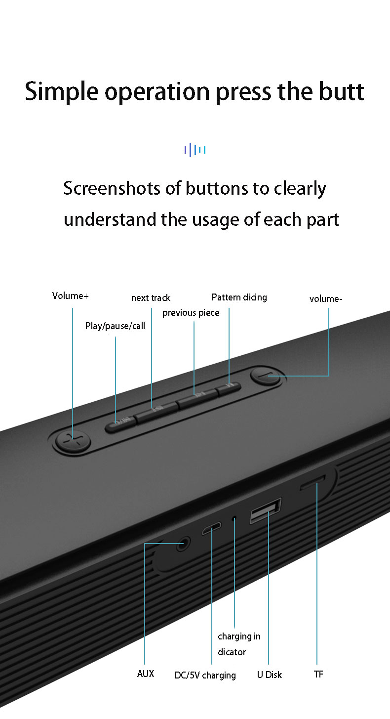 Bakeey-SM-01-Wireless-Speaker-blueooth-50-Soundbar-4-Units-10W-HIFI-360deg-Surround-Sound-Noise-Redu-1818800-12