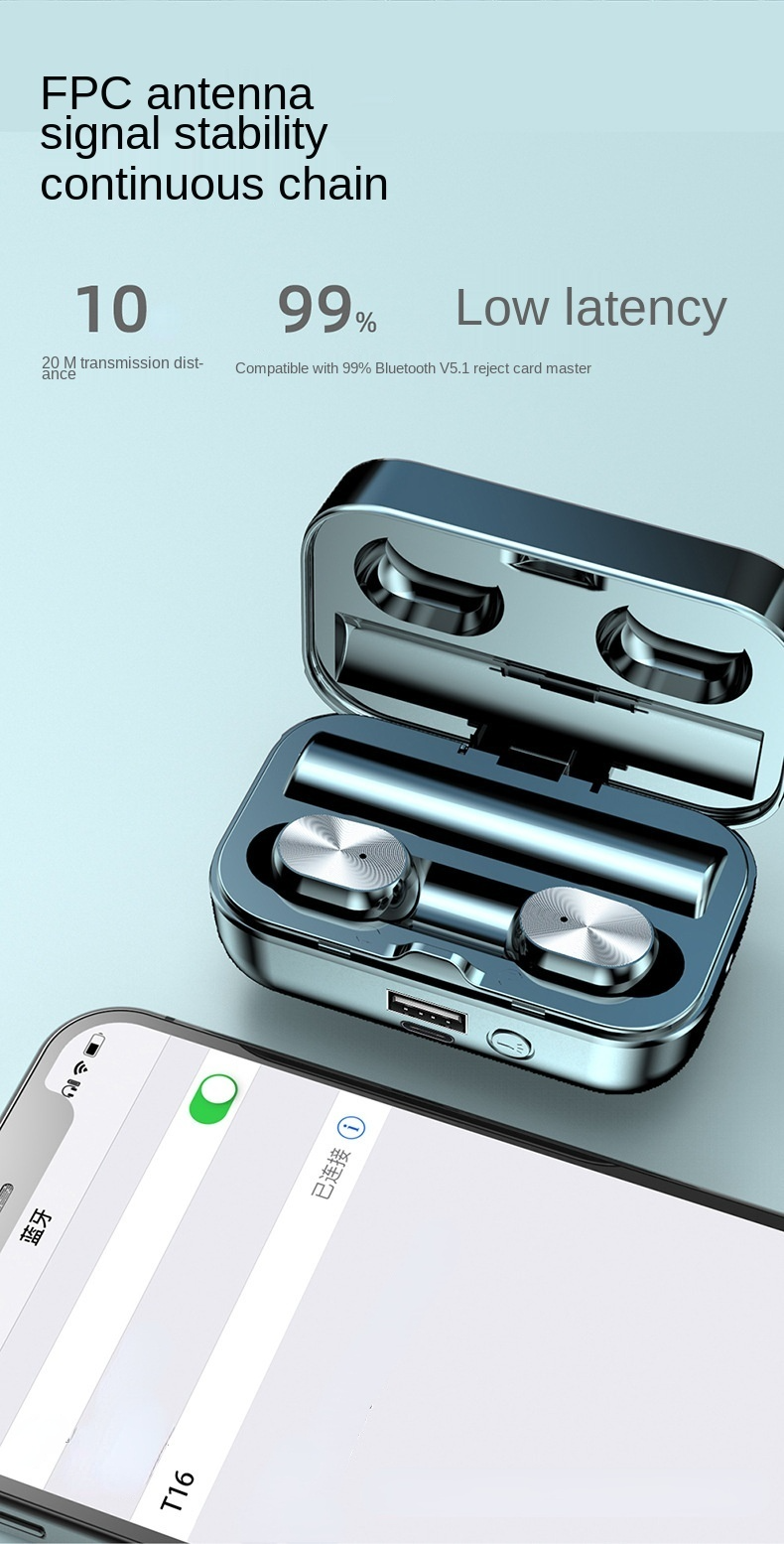 Bakeey-T16-TWS-bluetooth-52-Headset-LED-Mirror-Digital-Display-Earphones-Noise-Reduction-Headphone-w-1920588-12