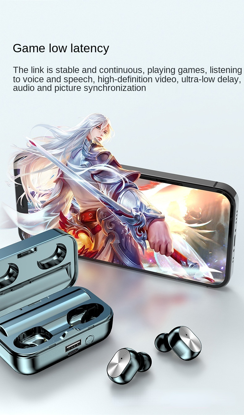 Bakeey-T16-TWS-bluetooth-52-Headset-LED-Mirror-Digital-Display-Earphones-Noise-Reduction-Headphone-w-1920588-13