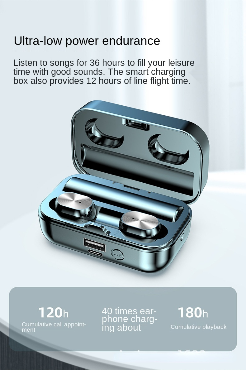 Bakeey-T16-TWS-bluetooth-52-Headset-LED-Mirror-Digital-Display-Earphones-Noise-Reduction-Headphone-w-1920588-5