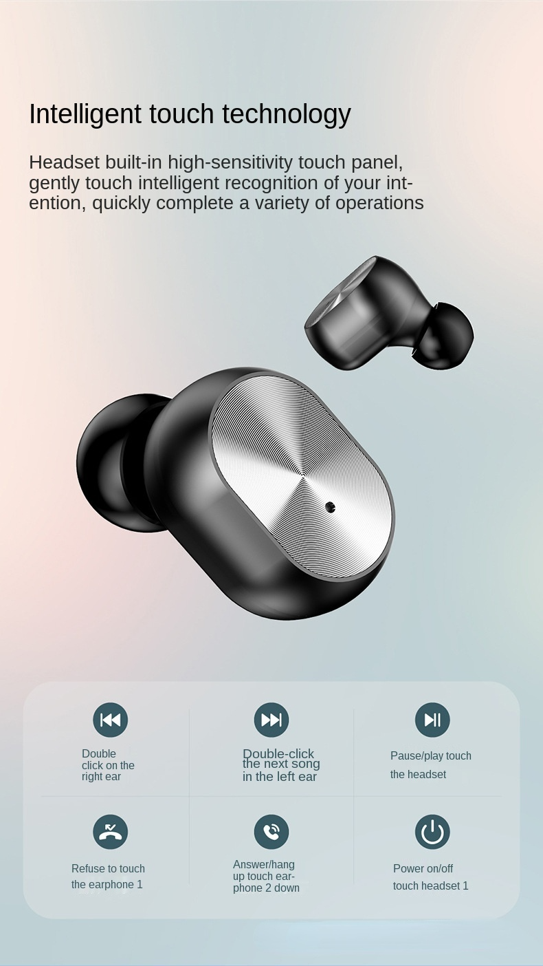 Bakeey-T16-TWS-bluetooth-52-Headset-LED-Mirror-Digital-Display-Earphones-Noise-Reduction-Headphone-w-1920588-7
