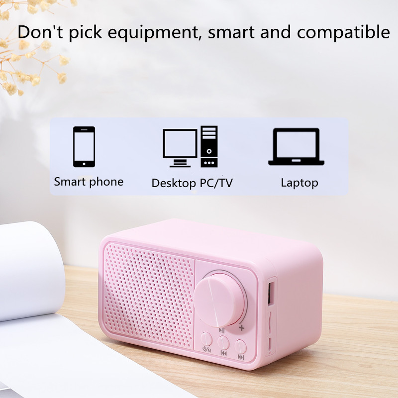 Bakeey-T19-bluetooth-50-Portable-Mini-FM-Radio-Receiver-Speaker-MP3-Player-Support-TF-Card-USB-Water-1881620-2