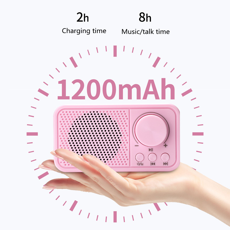 Bakeey-T19-bluetooth-50-Portable-Mini-FM-Radio-Receiver-Speaker-MP3-Player-Support-TF-Card-USB-Water-1881620-4