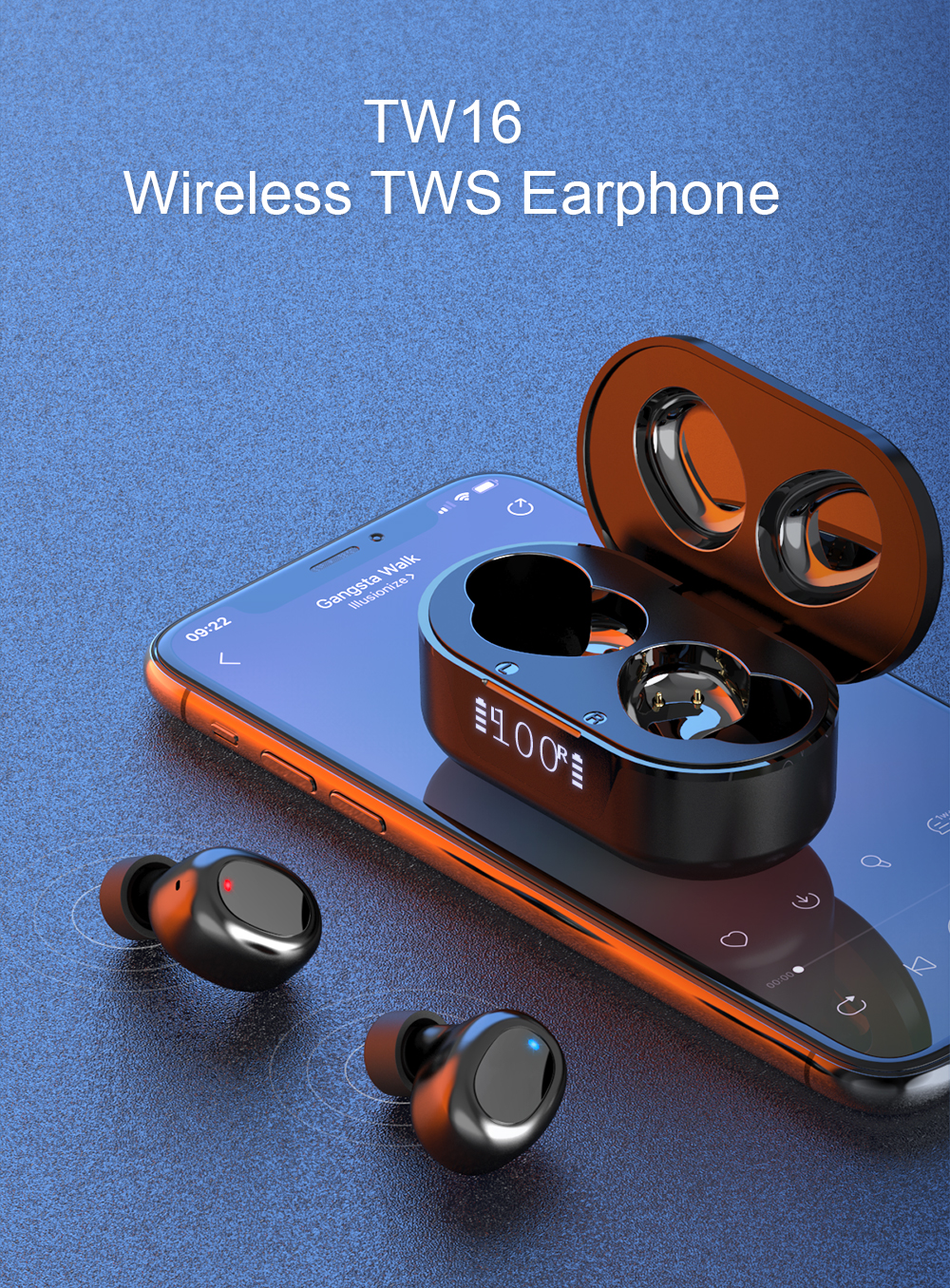 Bakeey-TW16-TWS-Earphones-Wireless-bluetooth-50-Headphones-13mm-Dynamic-Stereo-Bass-Noise-Reduction--1818801-1