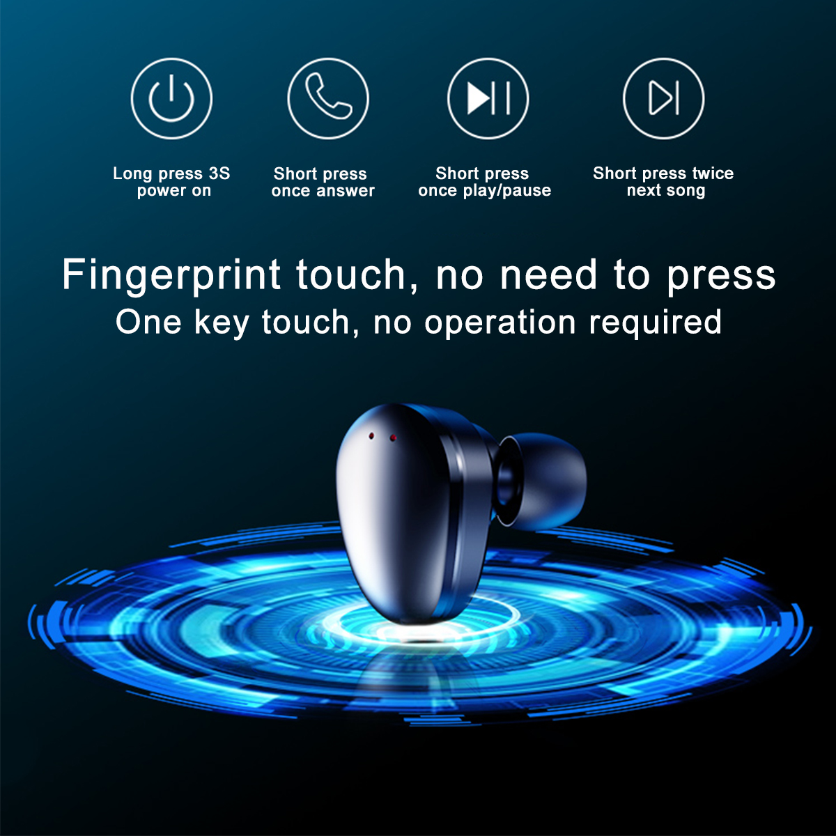 Bakeey-TWS-Wireless-bluetooth-50-Earphone-LED-Display-3600mAh-Charging-Power-Sports-HIFI-Waterproof--1630950-3
