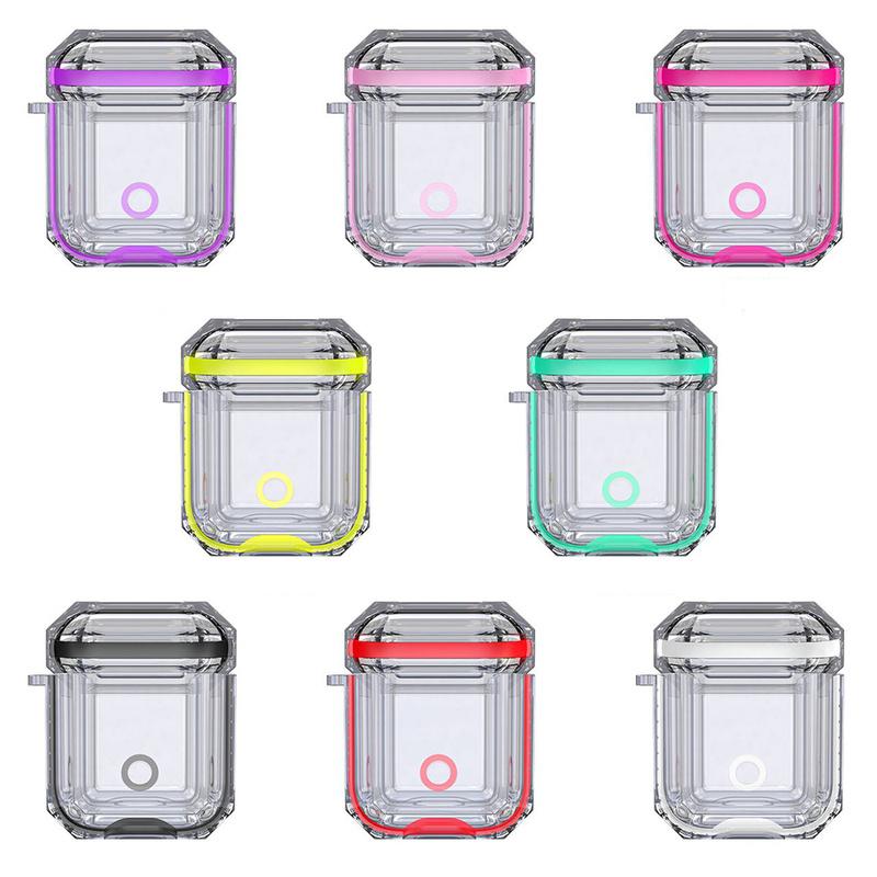 Bakeey-Transparent-Soft-TPU-Shockproof-Non-slip-Earphone-Storage-Case-for-Apple-Airpods-1--Apple-Air-1606188-9