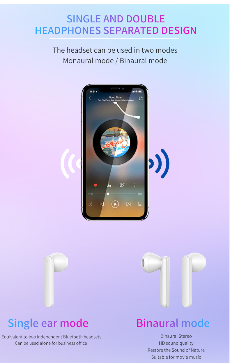 Bakeey-V2-TWS-bluetooth-50-Earphone-Hifi-Bass-Stereo-Earbuds-Touch-Control-Lightweight-Headphone-for-1648861-9