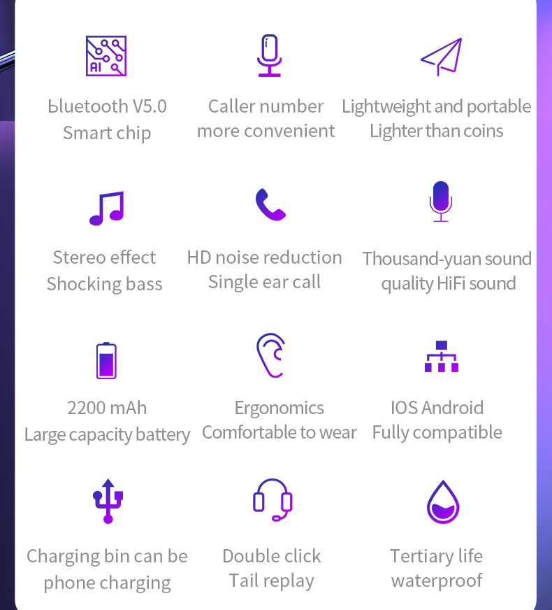 Bakeey-V21-Wireless-bluetooth-50-Earphone-Portable-Single-Earbuds-Heavy-Bass-HD-Calls-Headphone-with-1599891-3