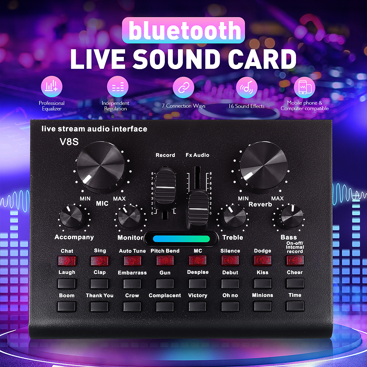 Bakeey-V8S-bluetooth-Sound-Card-Live-Sound-Card-Dual-DSP-Noise-Reduction-Computer-Tablet-Sound-Card-1746710-1