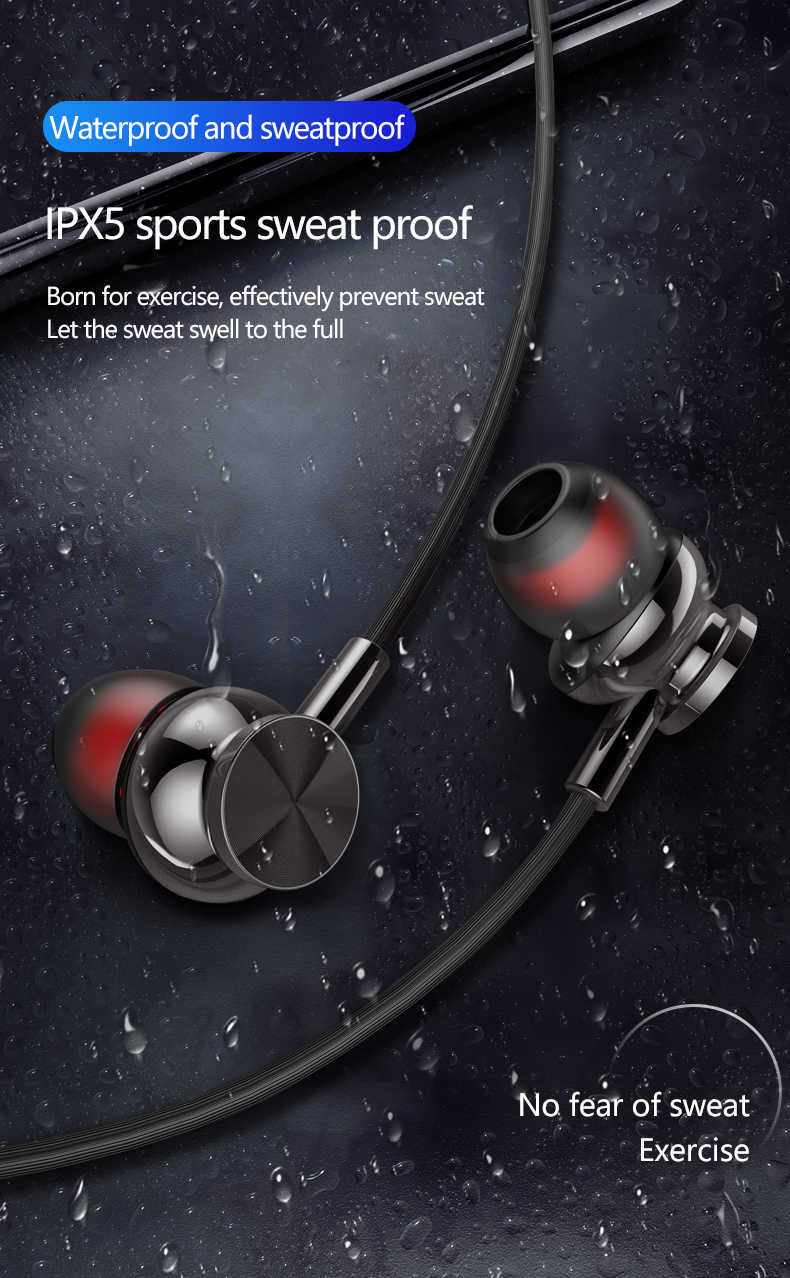 Bakeey-W200-Sport-Neckband-Wireless-Headset-Earbuds--IPX5-Waterproof-Magnetic-Noise-Cancelling-Earph-1774206-4