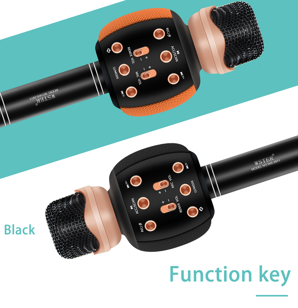 Bakeey-WS-2911-bluetooth-Microphone-Speaker--FM-Radio-TF-Card-HD-Soundbar-Mic-1200mAh-Protable-Wirel-1786990-7