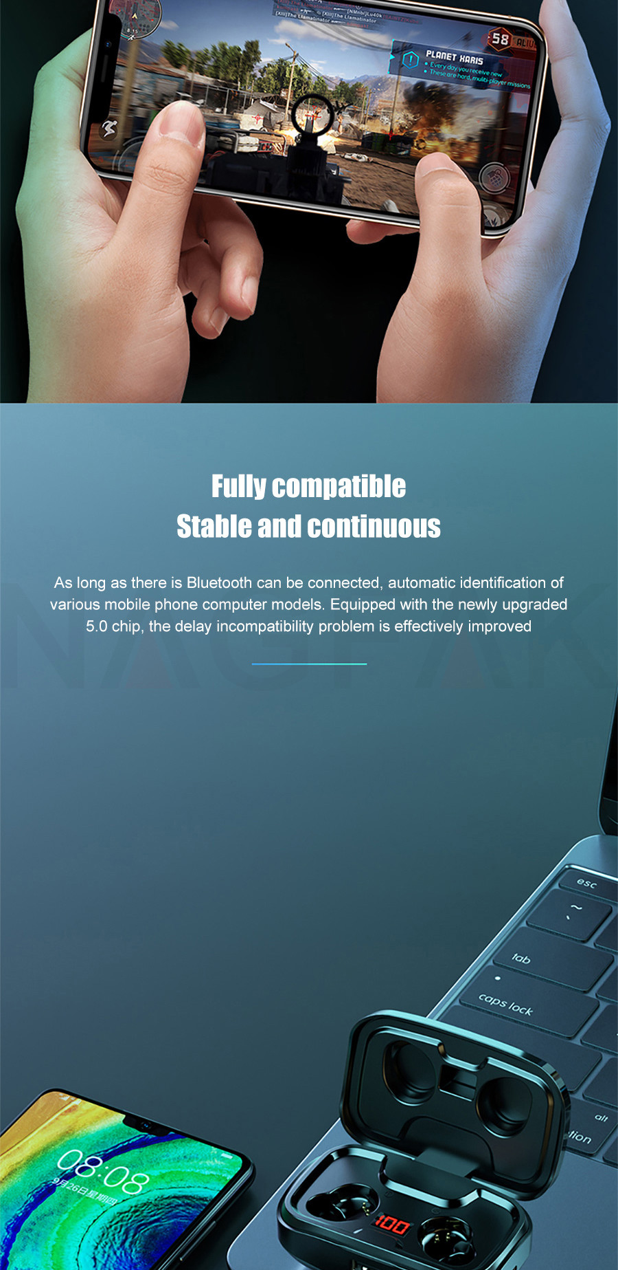 Bakeey-X10-TWS-bluetooth-Earbuds-Game-Low-Latency-LED-Display-Touch-Control-Wireless-Headphone-Long--1943690-12