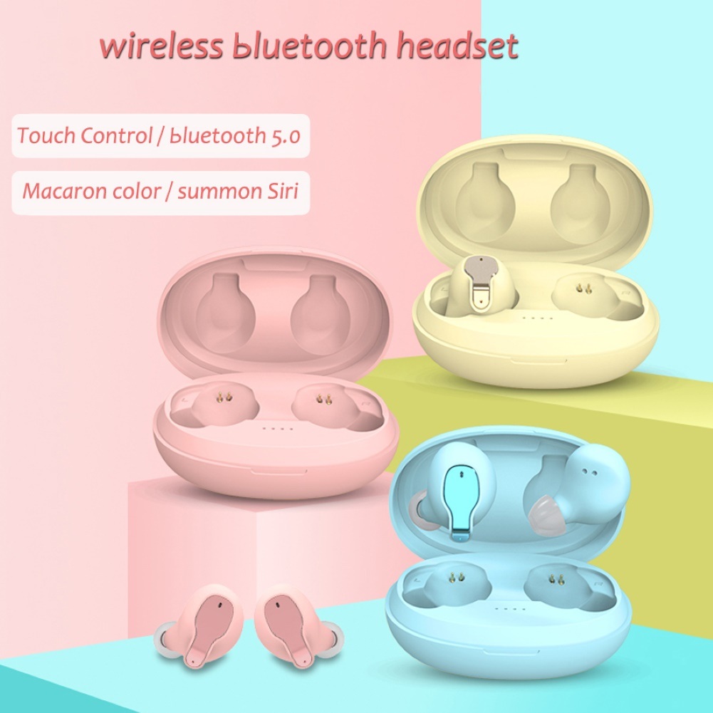 Bakeey-XY-5-TWS-Wireless-bluetooth-50-Earphone-Macaron-Colorful-Mini-Touch-Control-Handsfree-Headpho-1600199-3