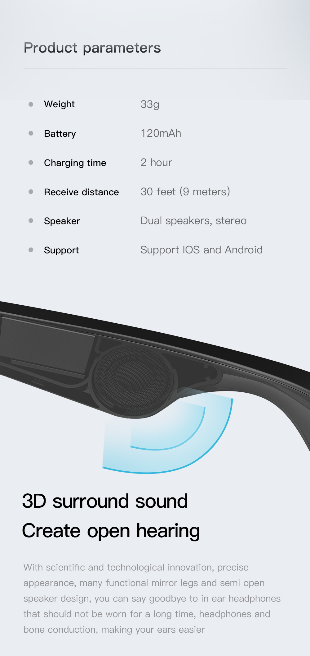 E50-bluetooth-V50-Earphone-3D-Surround-Stereo-120mAh-Battery-IPX4-Waterproof-Anti-glare-Voice-Contro-1974577-3
