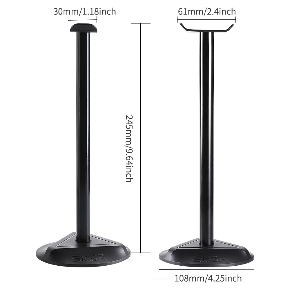 EKSA-Z1-Universal-Detachable-Aluminum-Alloy-Headphones-Stand-Gaming-Headset-Holder-with-Non-slip-Bas-1824719-5