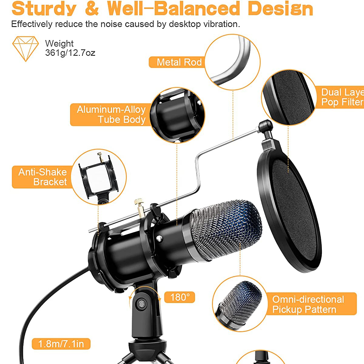 ELECTRIC-GIANT-USB-Microphone-Noise-Reduction-Smart-Control-Stable-Stand-Voice-Recording-Microphone--1974823-2