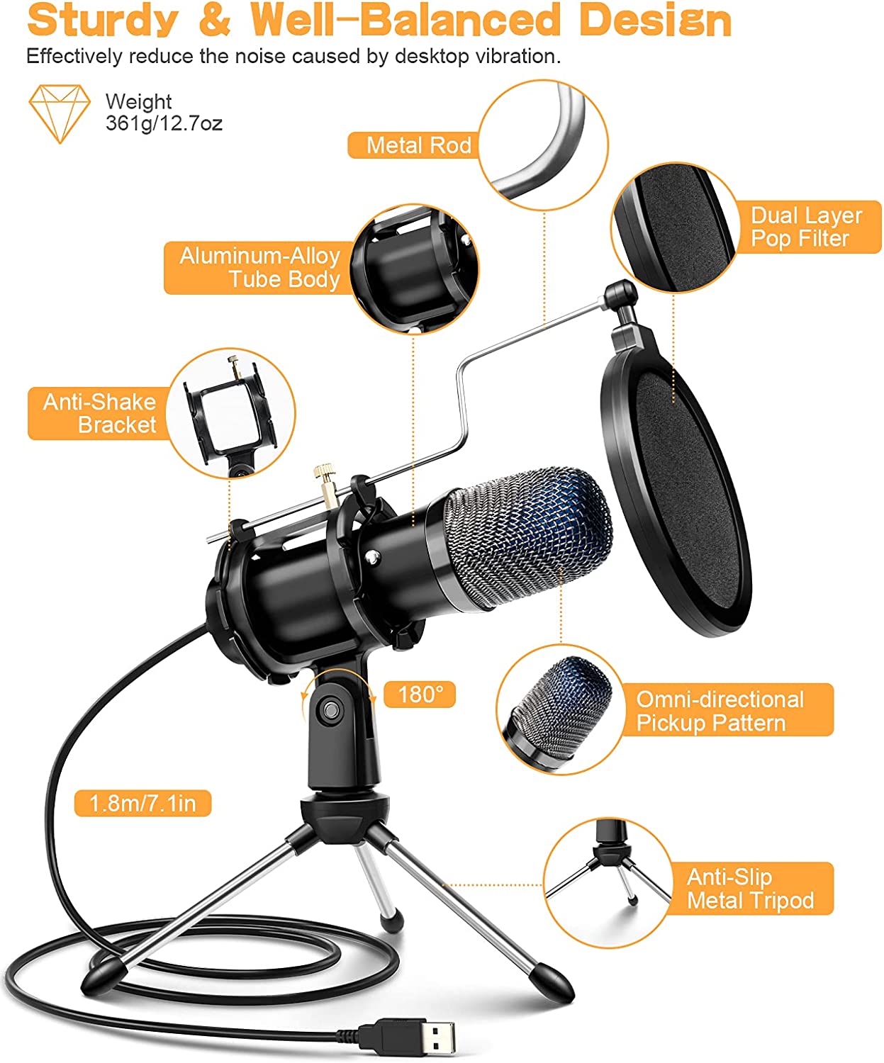 ELECTRIC-GIANT-USB-Microphone-Noise-Reduction-Smart-Control-Stable-Stand-Voice-Recording-Microphone--1974823-4
