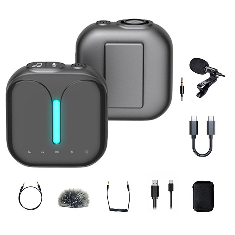 Elebest-M18-bluetooth50-Wireless-Microphone-Receiver-DSP-Noise-Cancelling-400mAh-Battery-25g-Lightwe-1973164-6