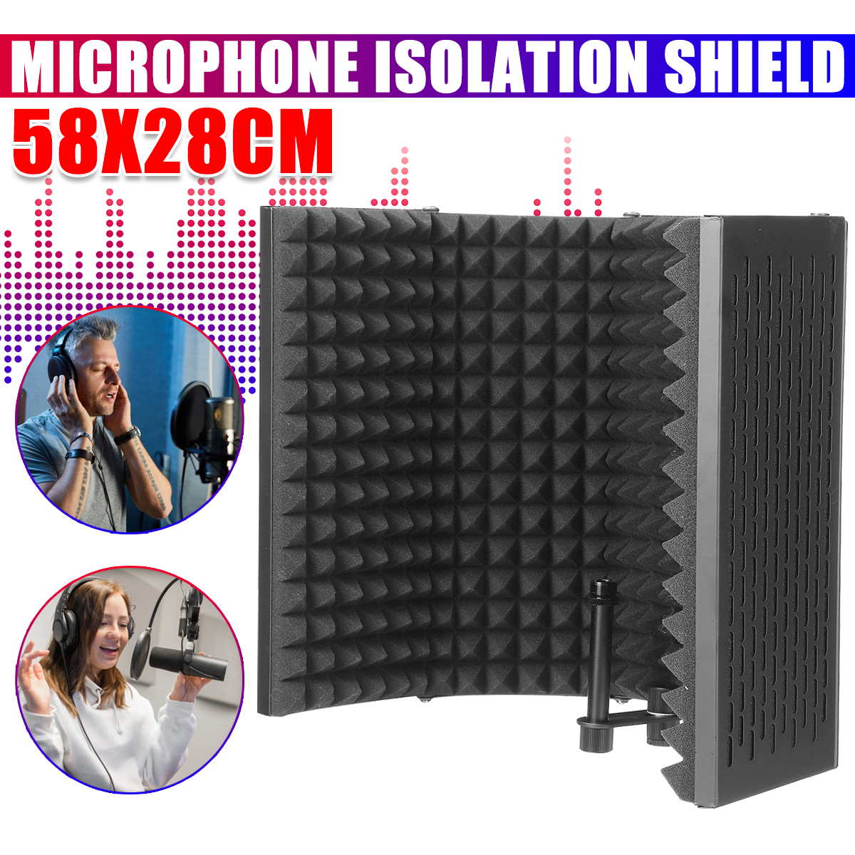 Foldable-Microphone-Acoustic-Isolation-Shield-Acoustic-Foams-Studio-Panel-for-Recording-Live-Broadca-1841993-4