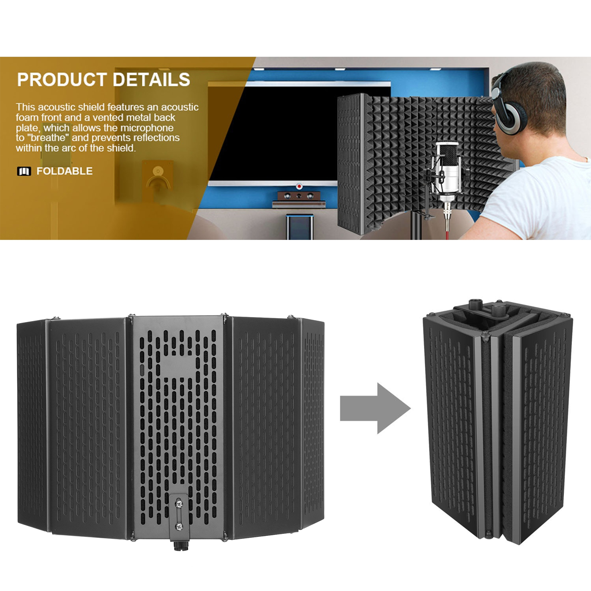 Foldable-Microphone-Acoustic-Isolation-Shield-Acoustic-Foams-Studio-Panel-for-Recording-Live-Broadca-1841993-5