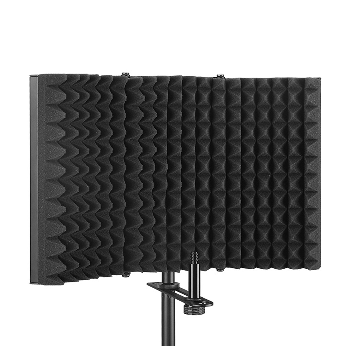 Foldable-Microphone-Acoustic-Isolation-Shield-Studio-Foams-Panel-for-Recording-Live-Broadcast-Microp-1518192-3