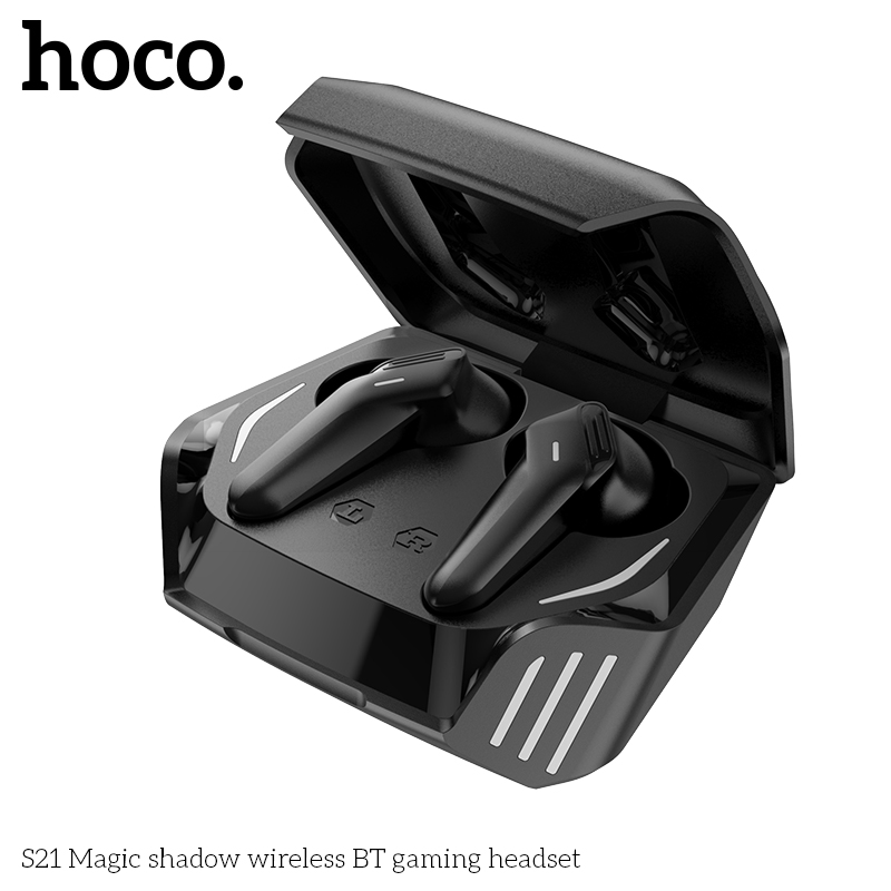 HOCO-S21-TWS-bluetooth-V50-Gaming-Earphone-45MS-Low-Latency-Stereo-320mAh-Battery-Headset-1972703-2